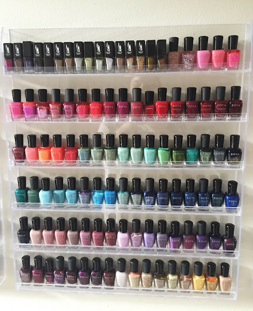 nail polish storage, nail polish stash, The Beauty of Life nail polish storage, butter LONDON, Zoya, nail polish, nail lacquer, nail varnish, #ManiMonday, manicure, nail polish racks