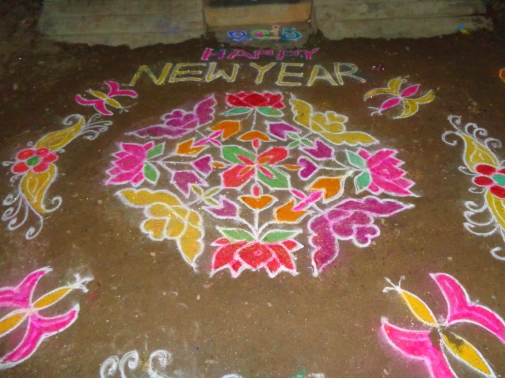 Heritage of India: New Year 2015 Rangoli Designs