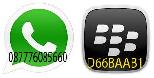 VIA WhatsApp Dan BBM