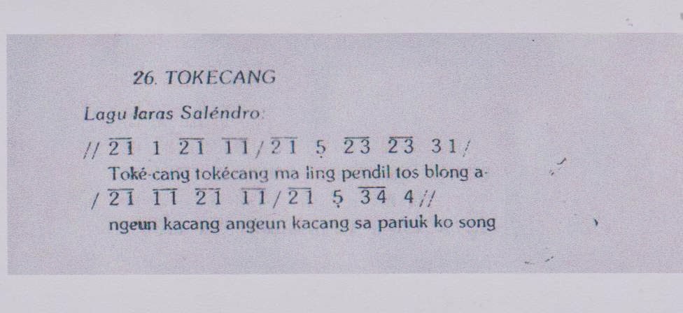 Dokumentasi &amp; Publikasi Kakawihan/LaguLagu Rakyat Sunda