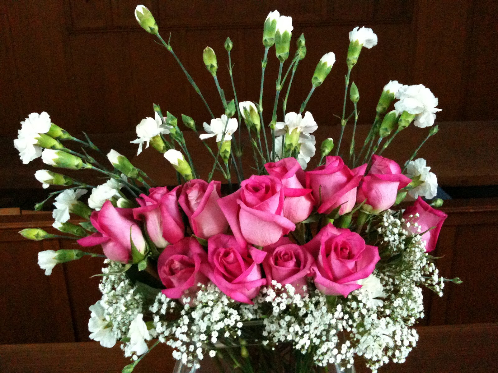 Pattie's Floral Design Mother's Day Church Altar Decor 2012