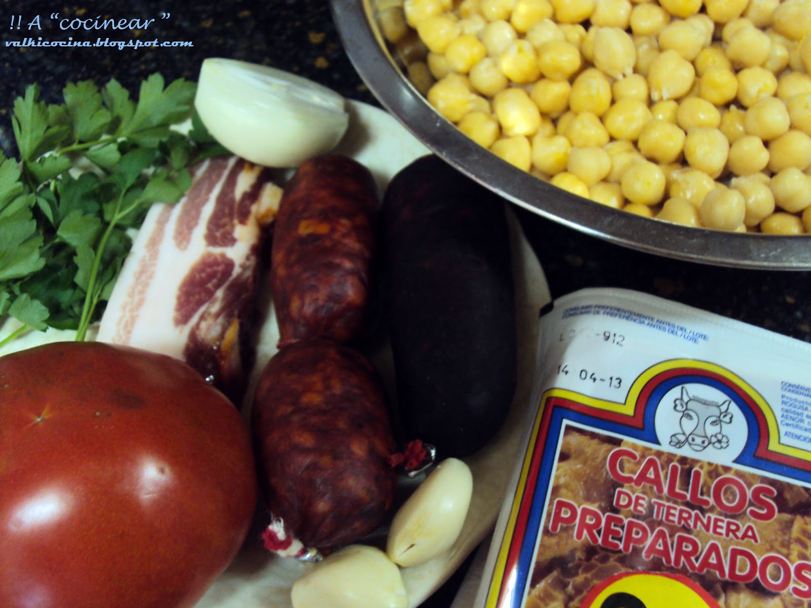 Callos Con Garbanzos O A La Andaluza Version Rapida A