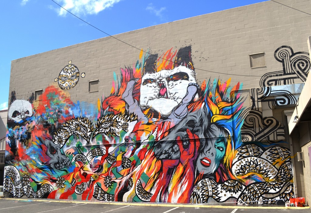 Manny Aloha Some Street Art I like in (Kakaako) Honolulu