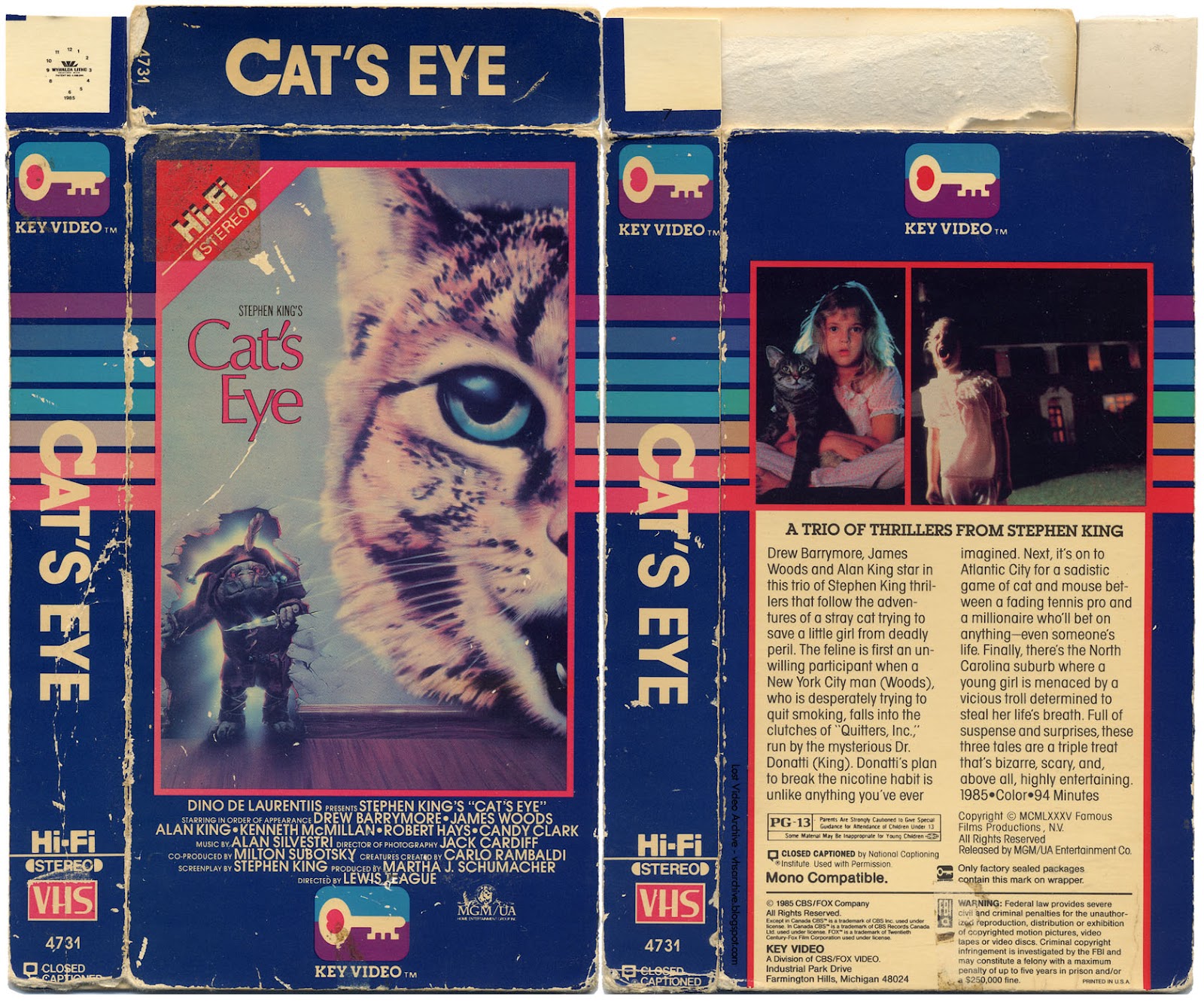 cats eye 1985 watch