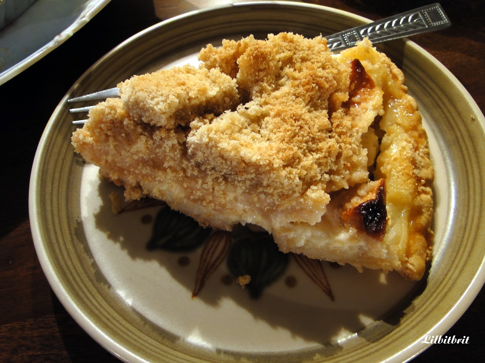 A Little Bit of British from Across The Pond Sour CreamApple Pie