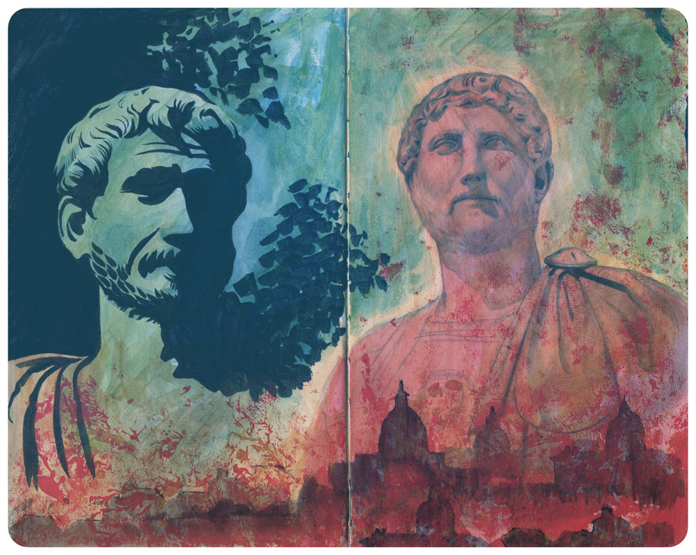 Finn Clark Illustration Death Throes of the Republic