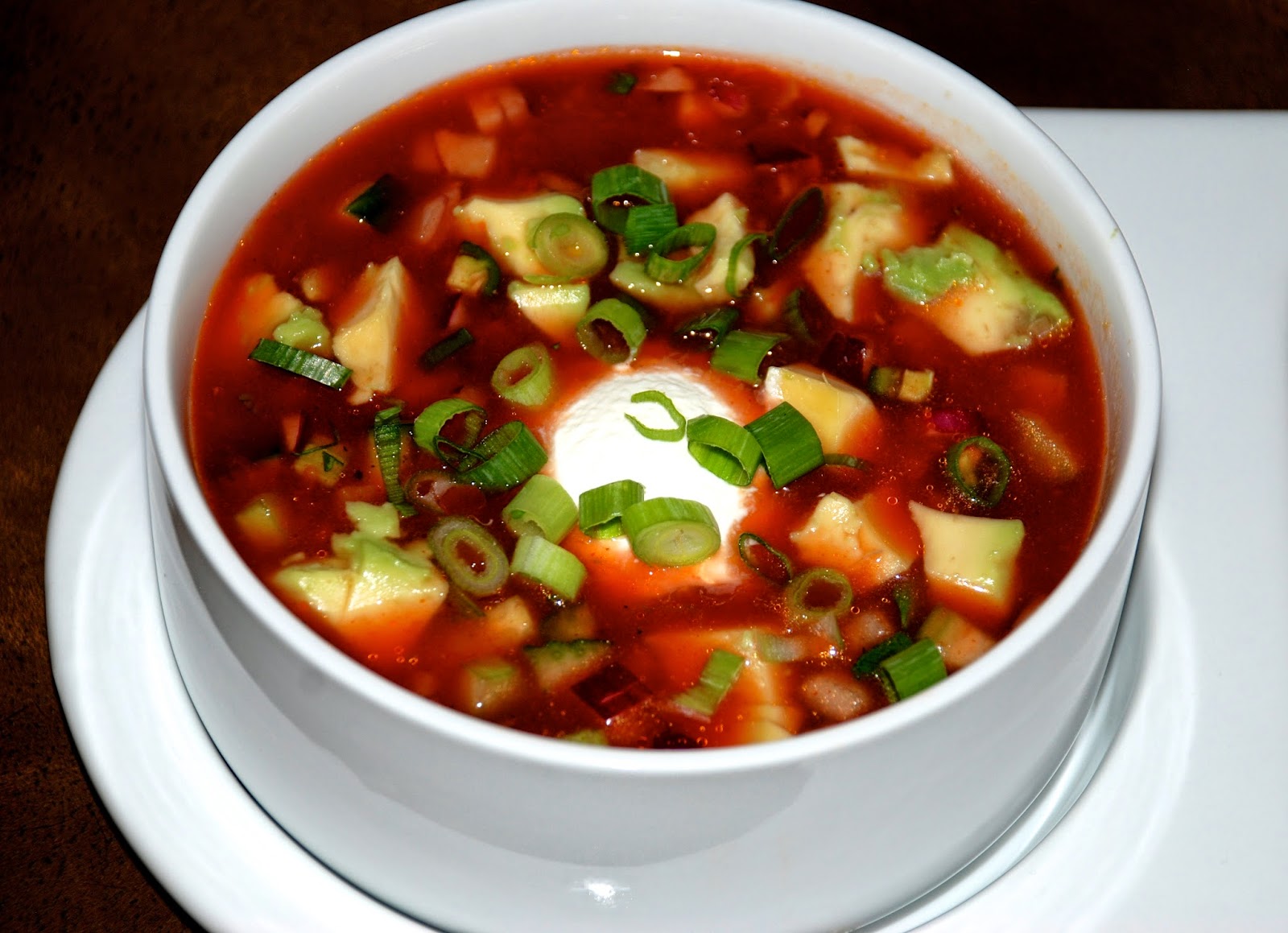 Living Rancho Delux Gazpacho Soup