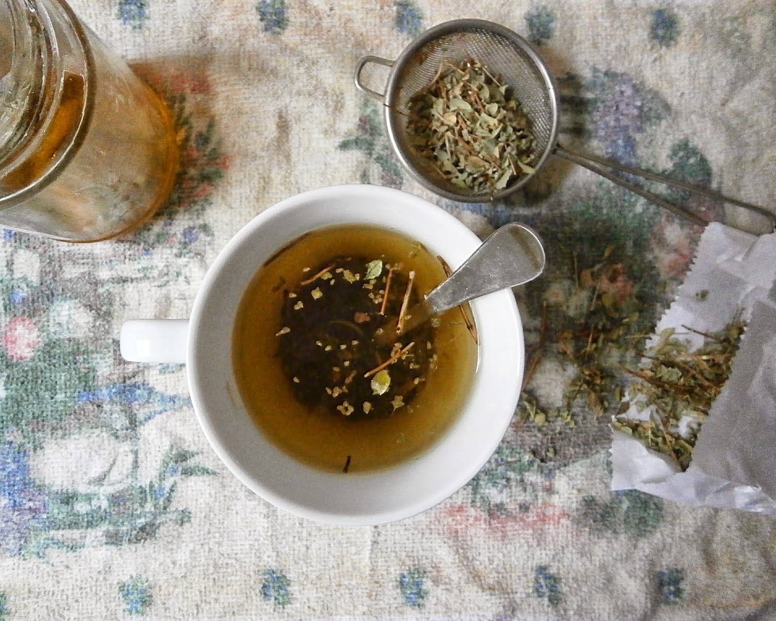 Oregano tea? BEAUTY FINE PRINT