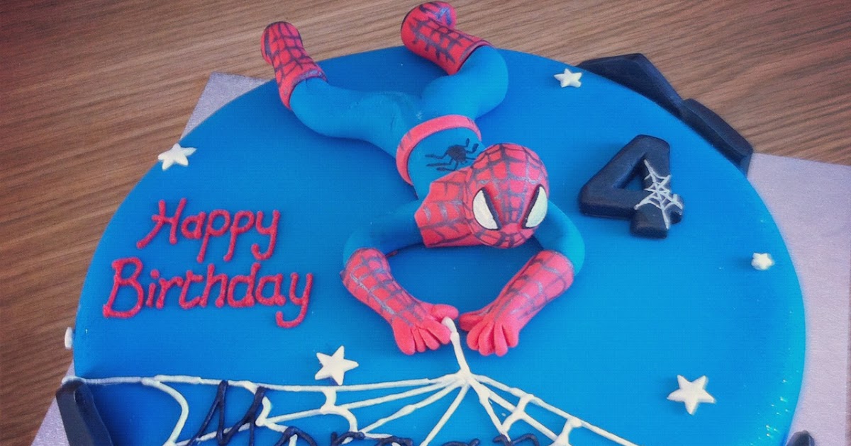 Caked in Icing: Spiderman Cake