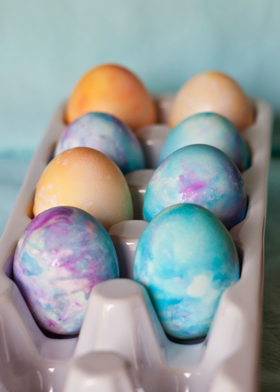 Cool Whip Dyed Easter Eggs Klein dot Co