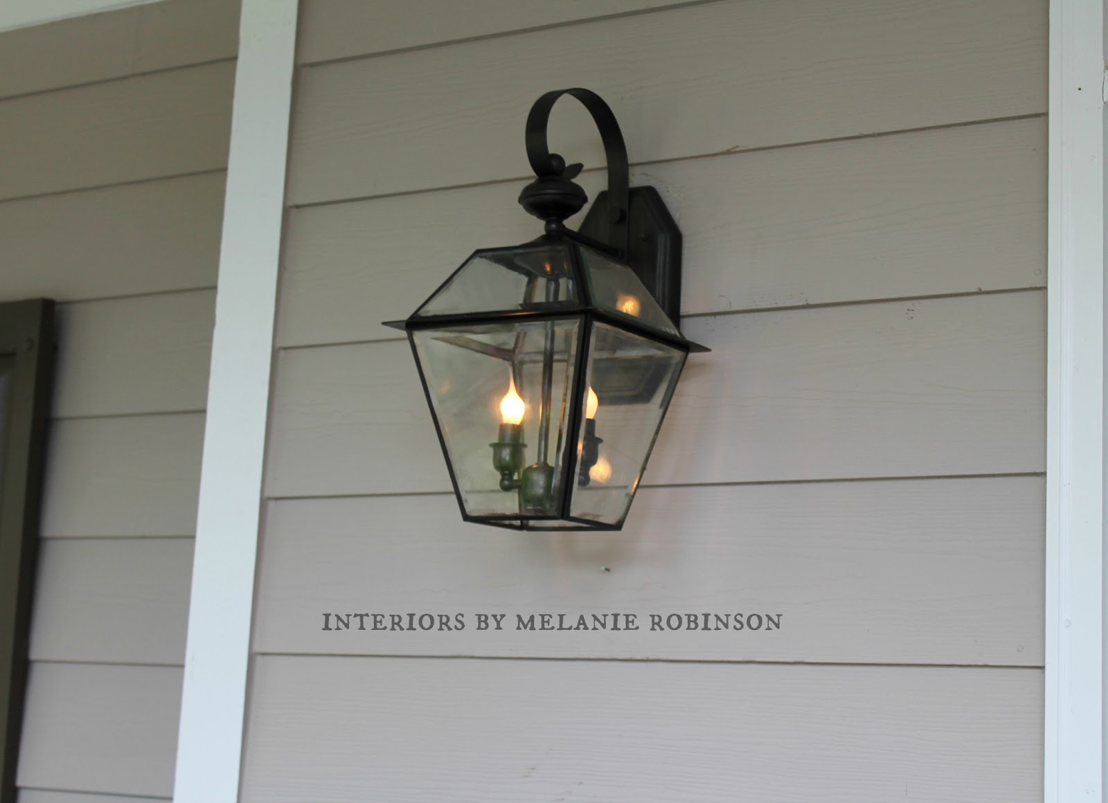 Faux Gas Street Lamp Makeover