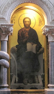 М.Врубель. "Иисус Христос", иконостас, Кирилловская церковь, Киев
