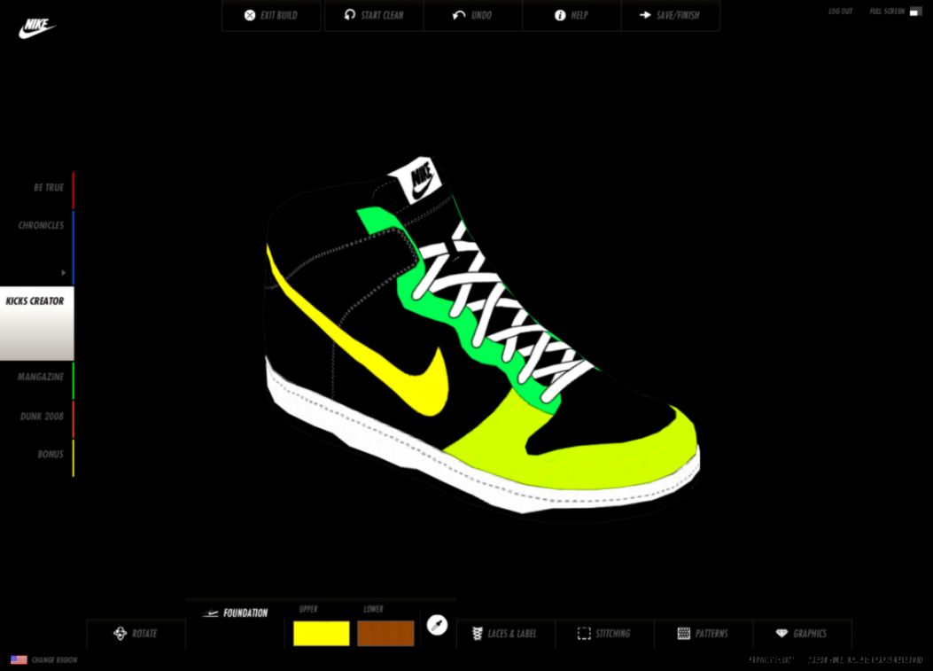 doesnotcompute » Kicks Creator Nike Launches a Flash 3D Shoe Designer doesnotcompute » Kicks Creator Nike Launches a Flash 3D Shoe Designer