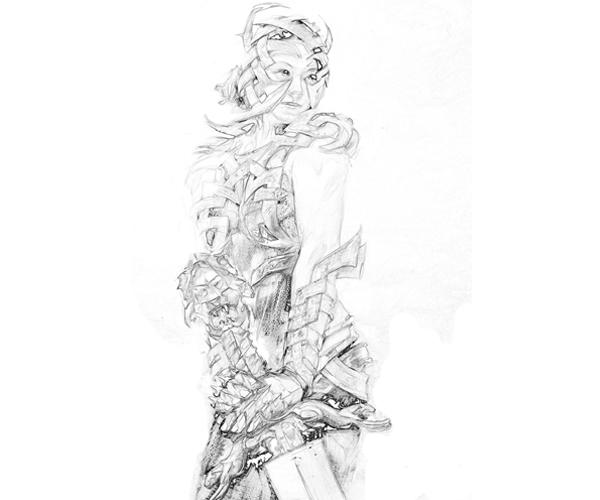 Guild War 3 Warrior Females Yumiko Fujiwara