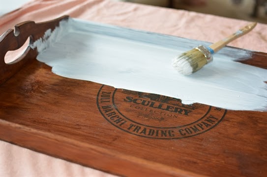 How to Antique a Tray Using Chalk Paint - DIY Beautify - Creating Beauty at  Home