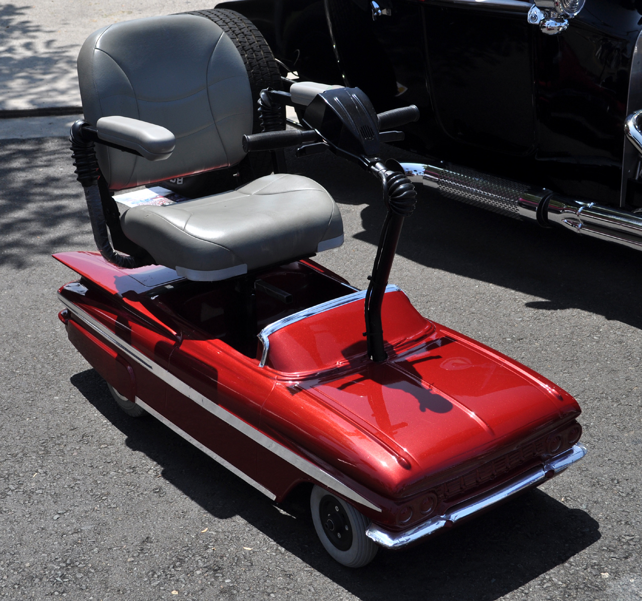 Just A Car Guy Coolest wheelchair I've seen in a while