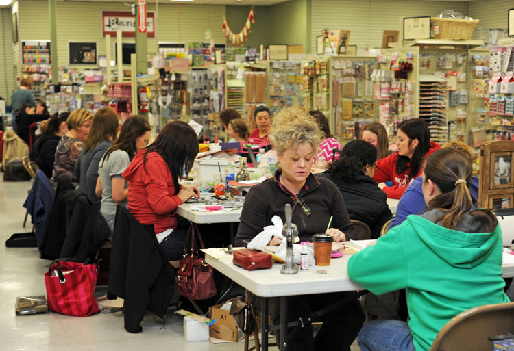 Ben Franklin Crafts and Frame Shop Arts and Crafts Classes for January