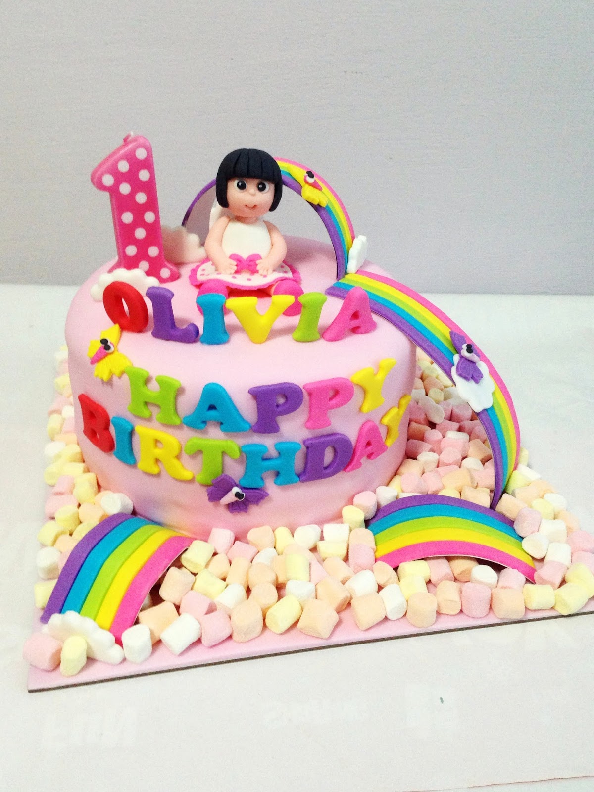 Happy 1st Birthday Olivia Images Oven Creations: Happy 1St Birthday Olivia