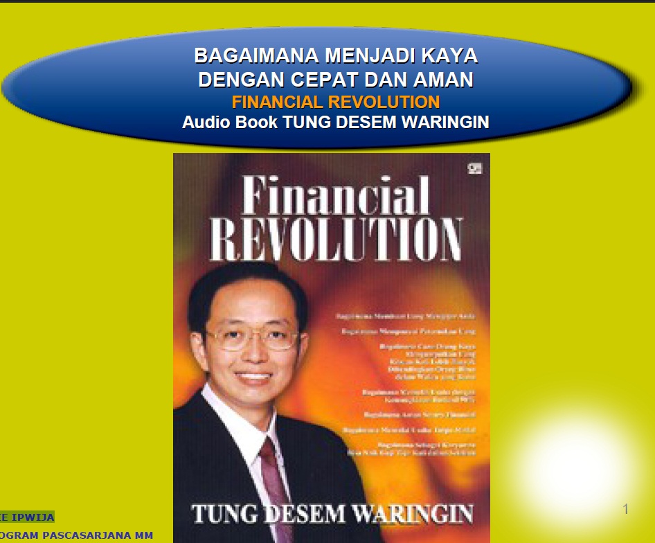 Download Ebook Gratis Tung Desem Waringin Financial Revolution
