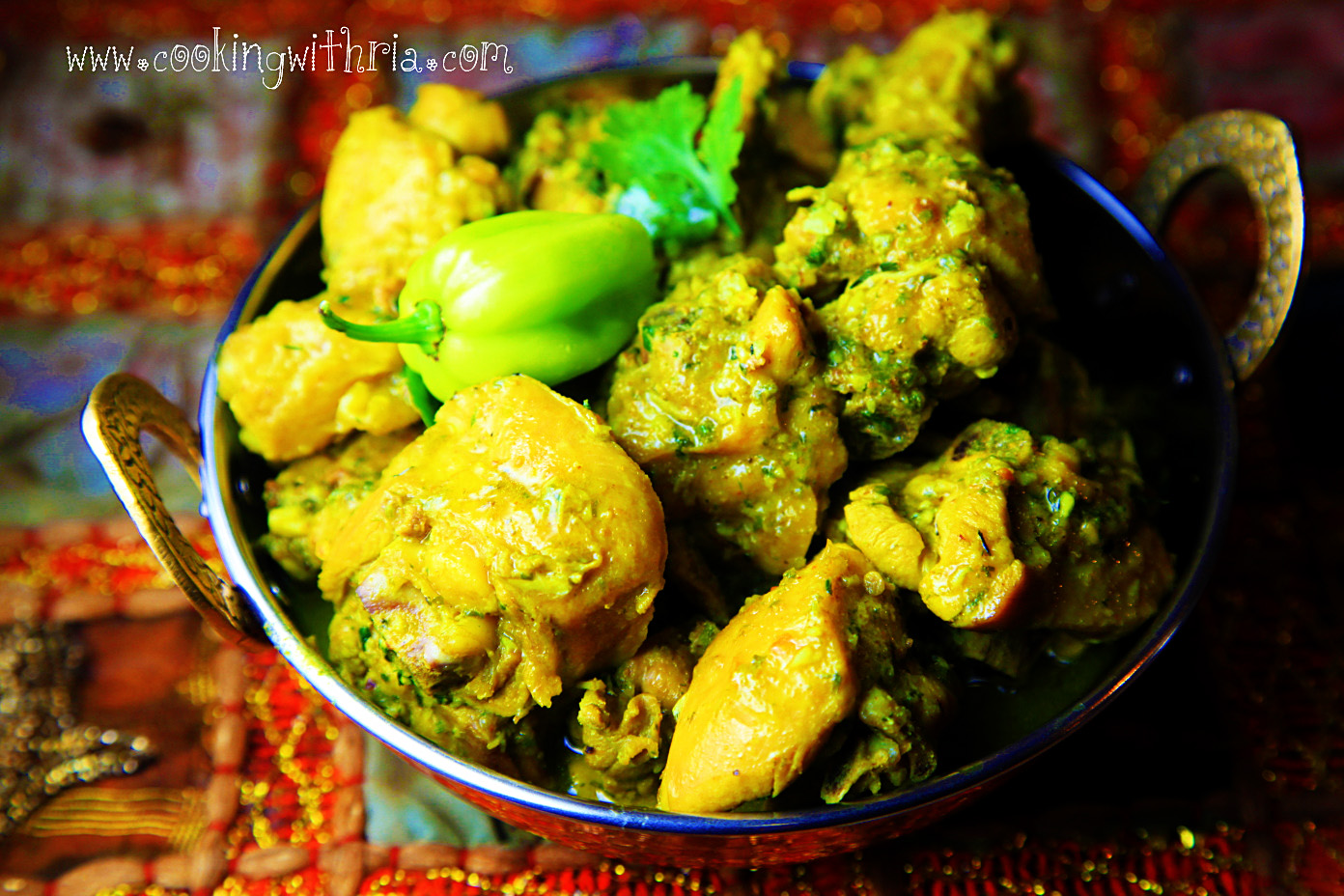 Indra's (Mummy) Trinidadian Curried Chicken