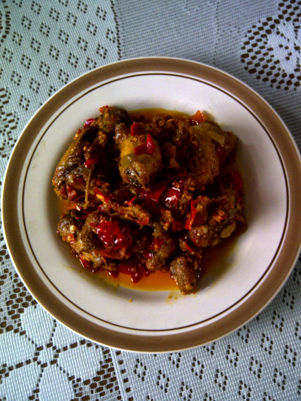 A Good Thing To Share Resep Mercon Kepala Ayam