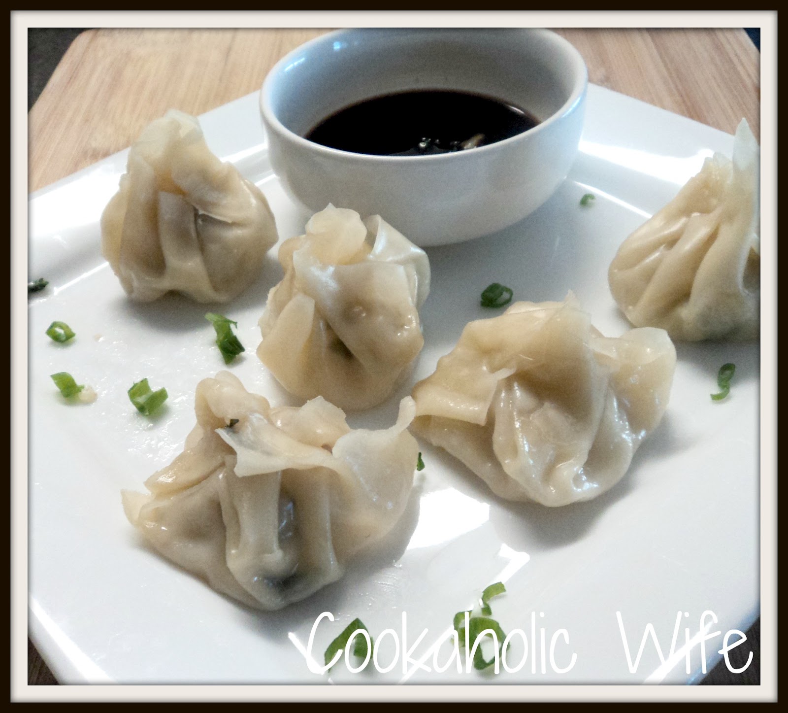 Wonton Pot Stickers with Soy Reduction Cookaholic Wife