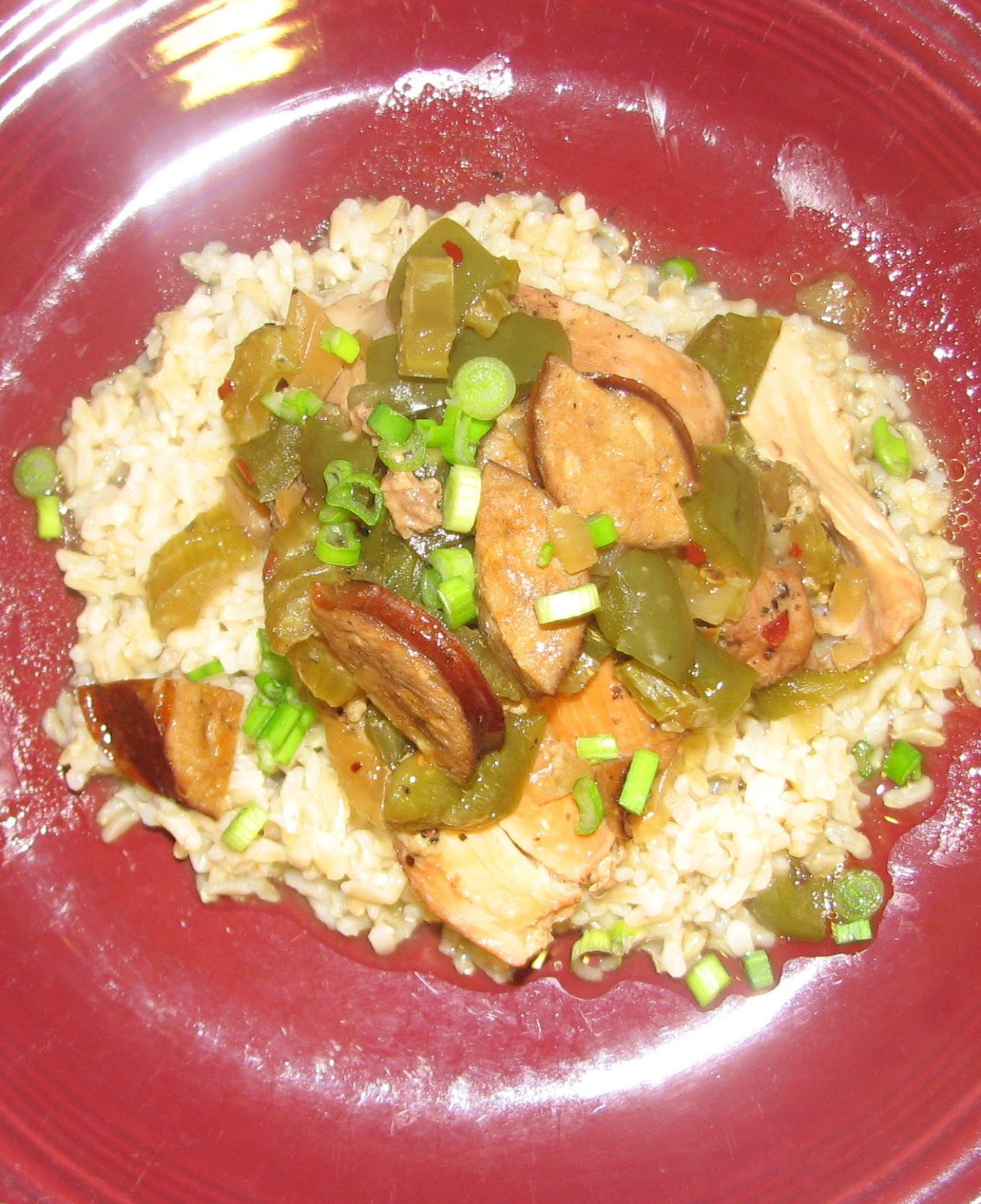 Shel's Kitchen Chicken with Turkey Kielbasa Sausage