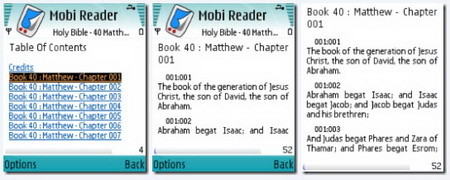 Free Bible Viewer Application For Java Mobile Phones