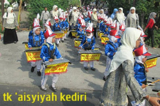 Milad 'AISYIYAH ke 98 Kabupaten Kediri, Parade Drum Band TK 'Aisyiyah Bustanul Athfal Kabupaten Kediri