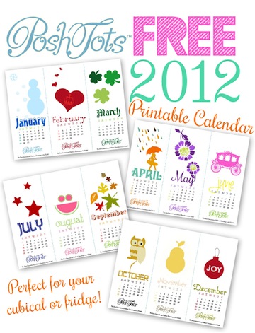 Free Online Calendar 2012 Print on The Moody Fashionista  2012 Free Printable Calendars