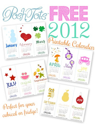 Free Print Calendars 2012 on The Moody Fashionista  2012 Free Printable Calendars