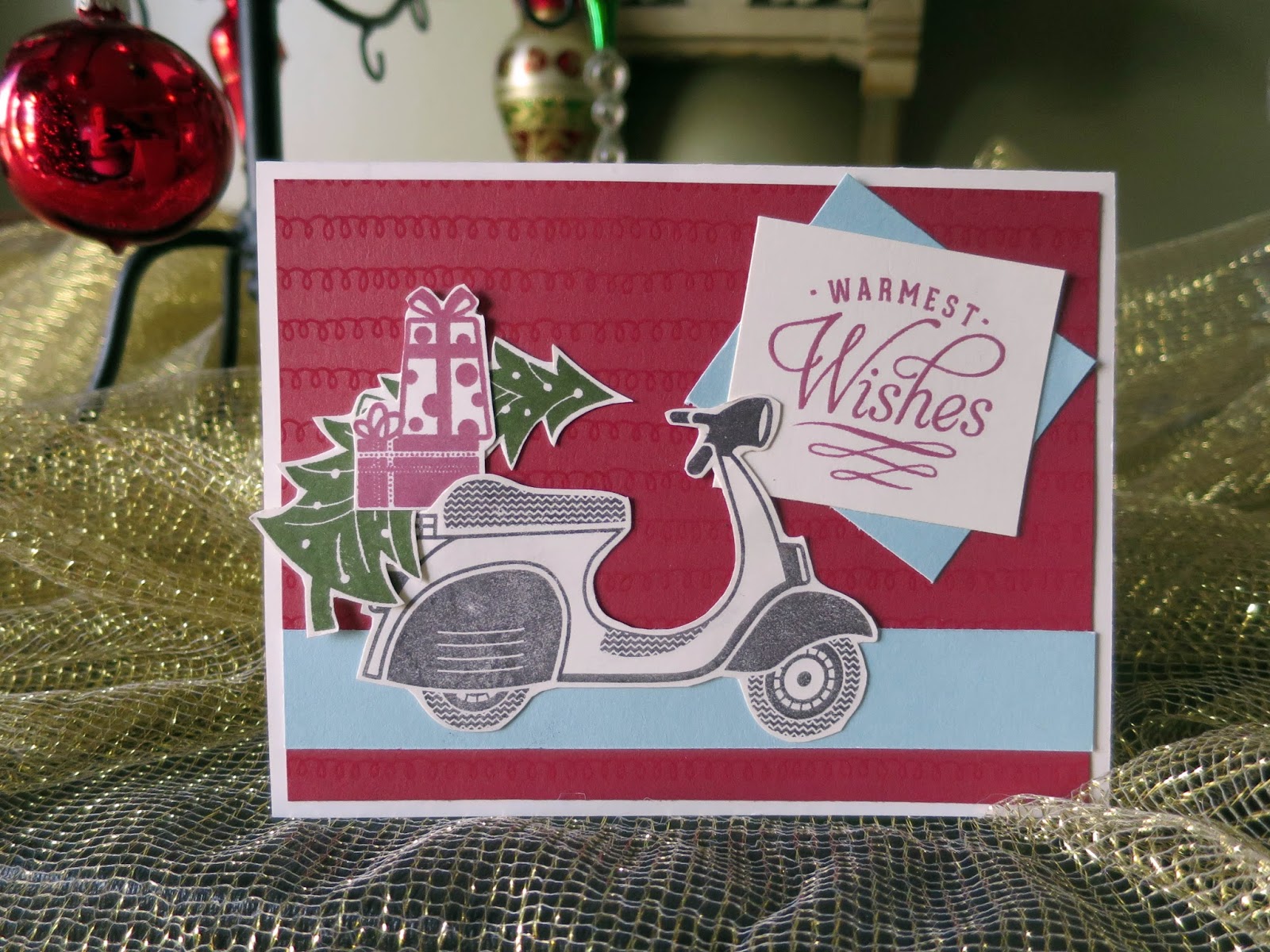 Blythe Shupe: Warmest Wishes Christmas Card