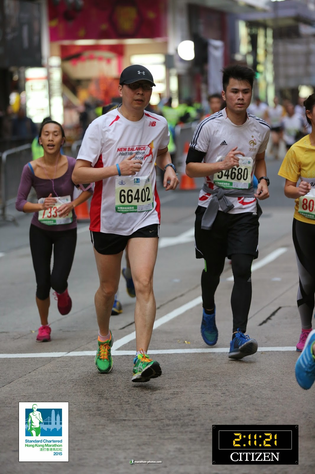 Marathon Runner Standard Chartered Hong Kong Half Marathon 2015 25