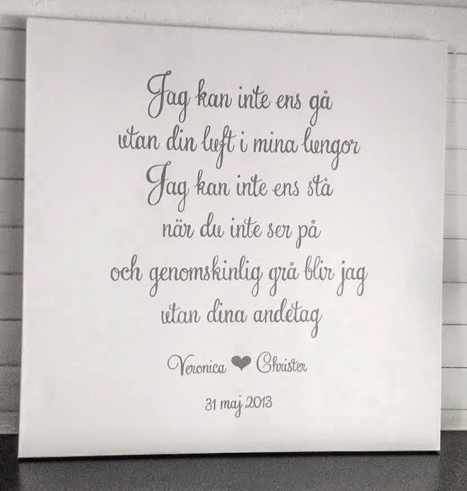 Ljusa rum i dalarna Canvas 90x90 Utan dina andetag