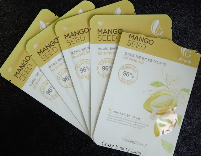 The Face Shop Mango Seed Moisturizing Sheet Mask Review