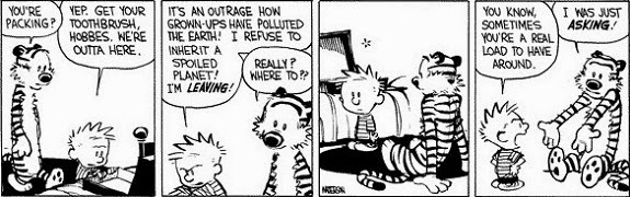 Calvin & Hobbes.