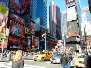 Times Square in New York City