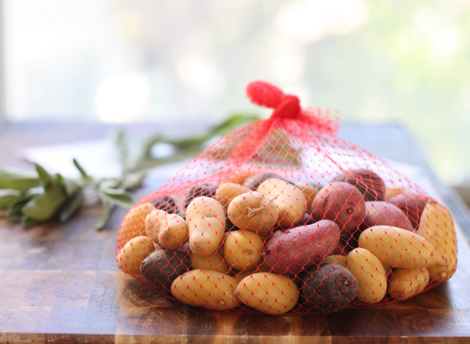 The Cilantropist Herb Roasted Fingerling Potatoes