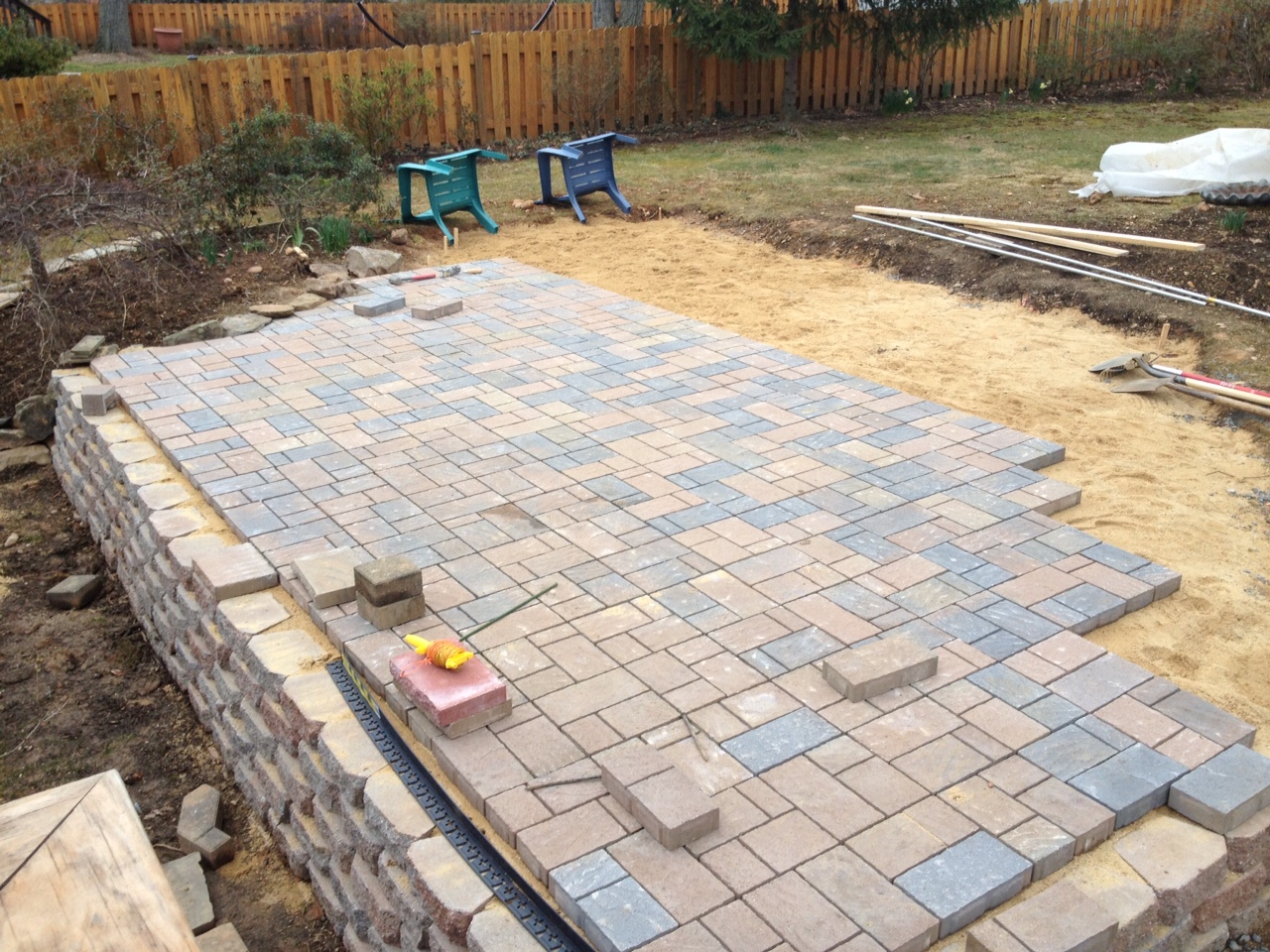 Knotical Life Patio Progress Part 4