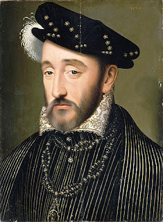 "Henry II of France." by After François Clouet - Agence photographique de la Reunion des musees nationaux - RMN. Licensed under Public Domain via Wikimedia Commons - https://commons.wikimedia.org/wiki/File:Henry_II_of_France..jpg#/media/File:Henry_II_of_France..jpg