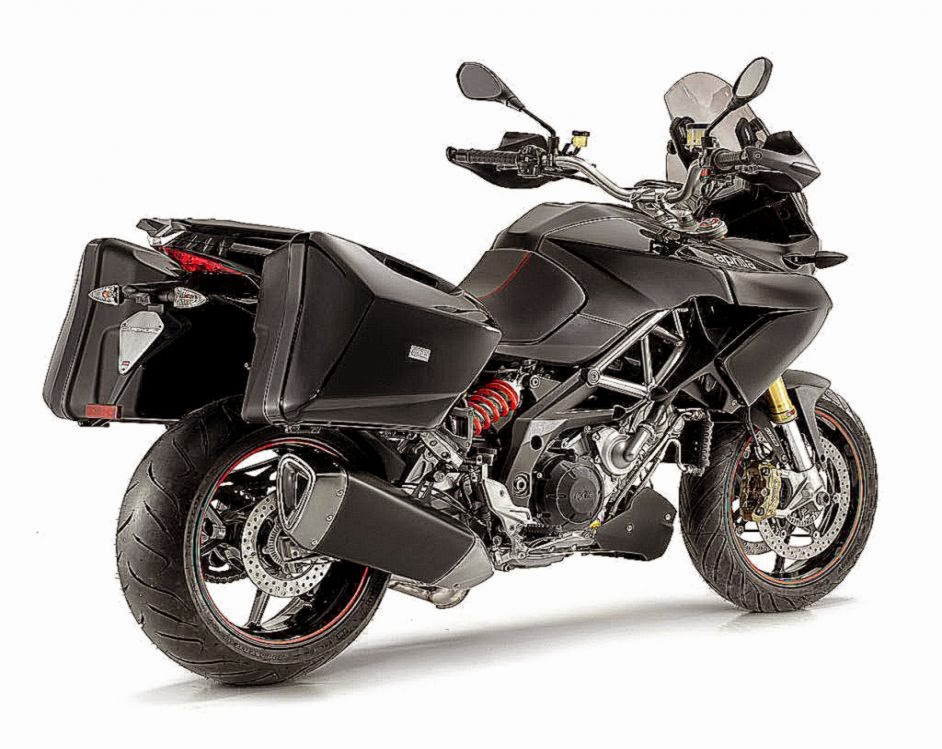 2015 Aprilia Caponord 1200 Black Right Rear Motorbike Wallpaper 2015 Aprilia Caponord 1200 Black Right Rear Motorbike Wallpaper