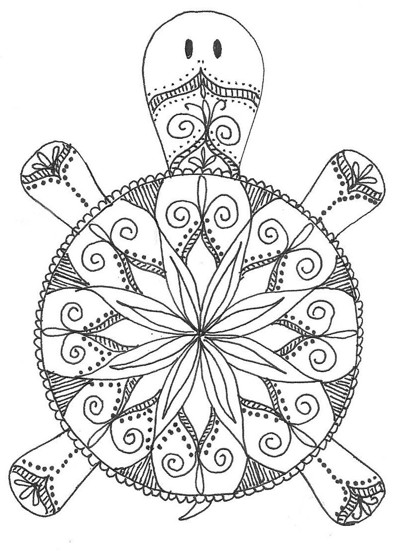 PaperTurtle Mandala kit winners, and free coloring pages