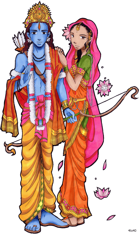 Gif World - Animated Gifs And Glitter Gifs: Sri Ram And Sita