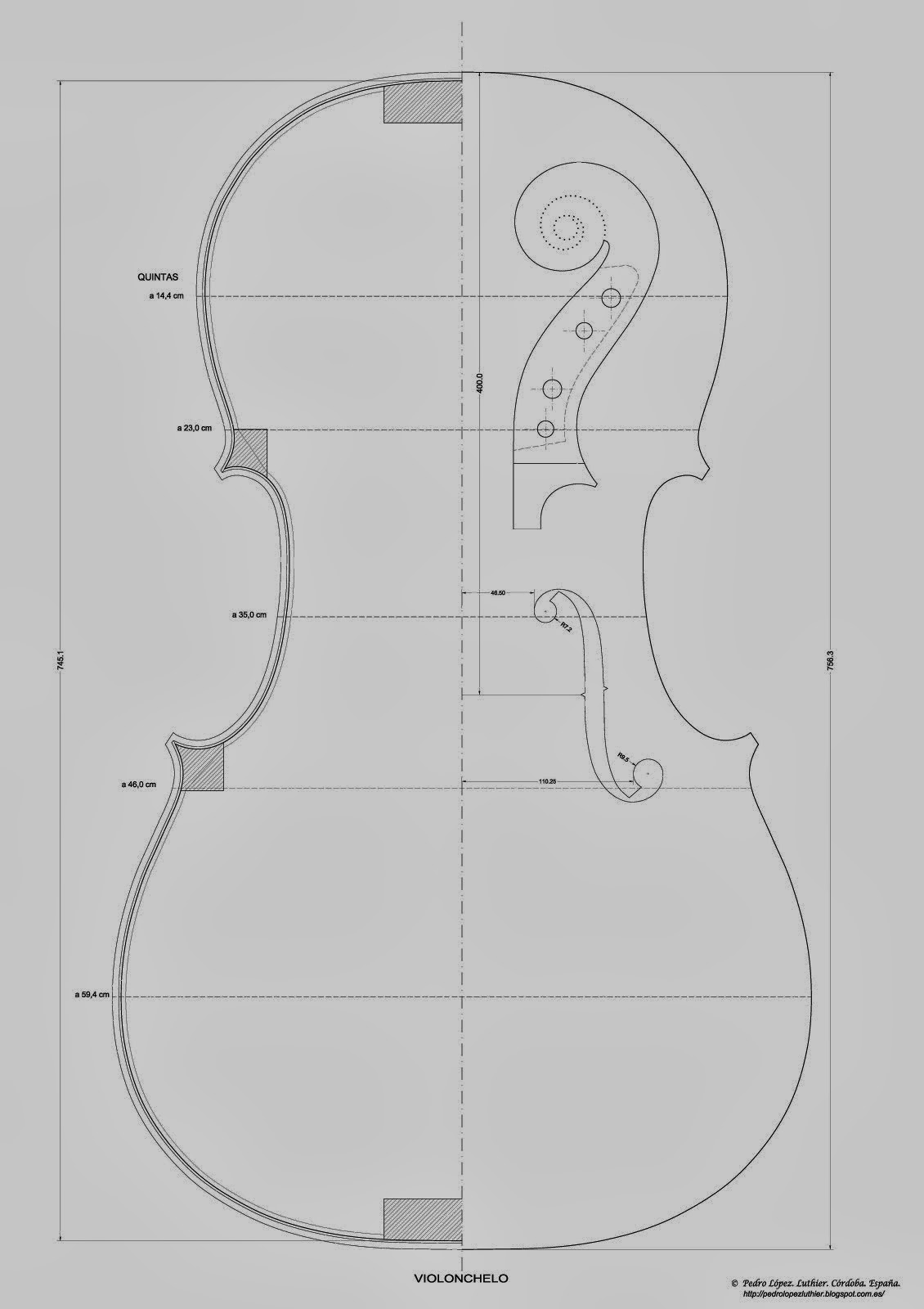 DESCARGA PLANOS DE VIOLONCHELO