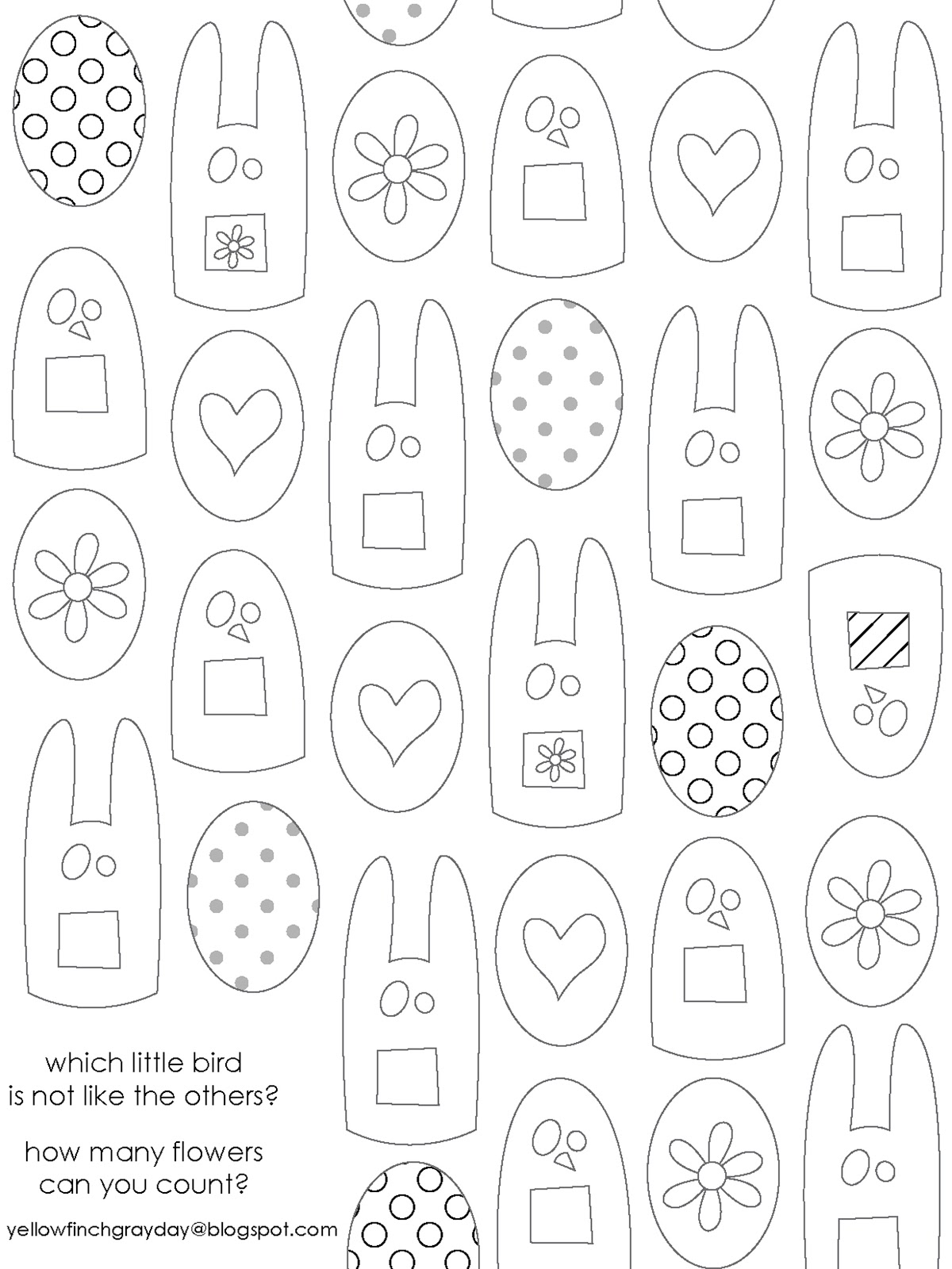 McBrides on the Go: Easter Coloring Sheets are ready!