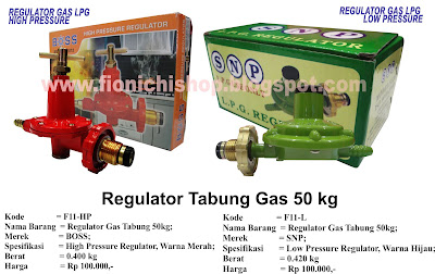 Regulator Gas LPG Tabung 50Kg