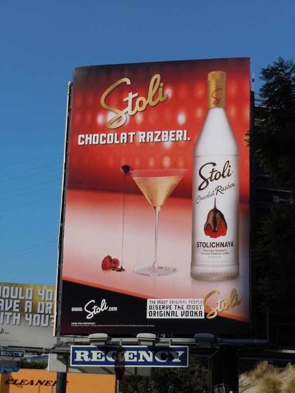 Stoli Chocolat Razberi billboard