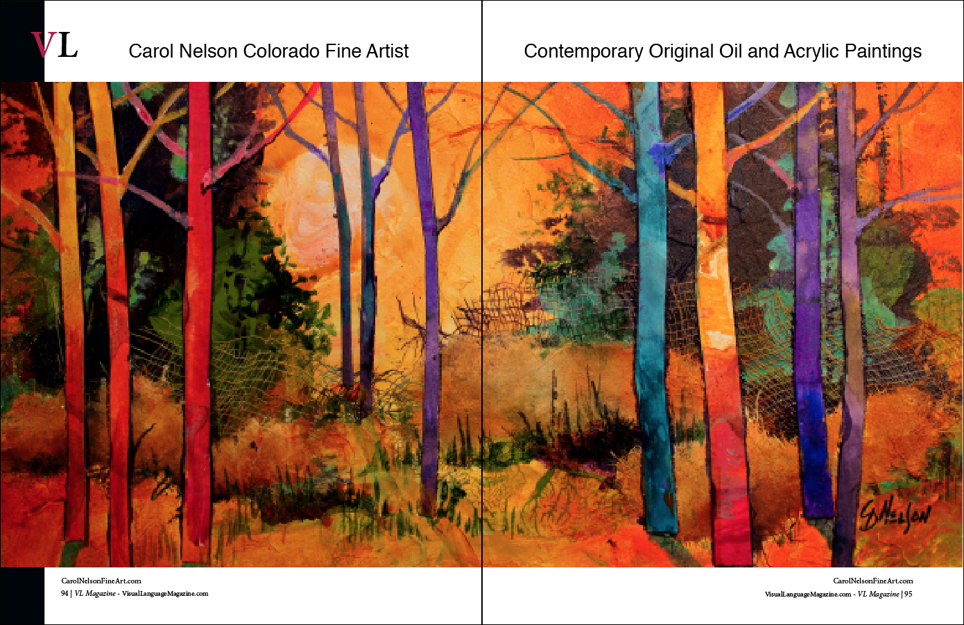 VL Studio Visits Studio Visit with Colorado Artist Carol Nelson