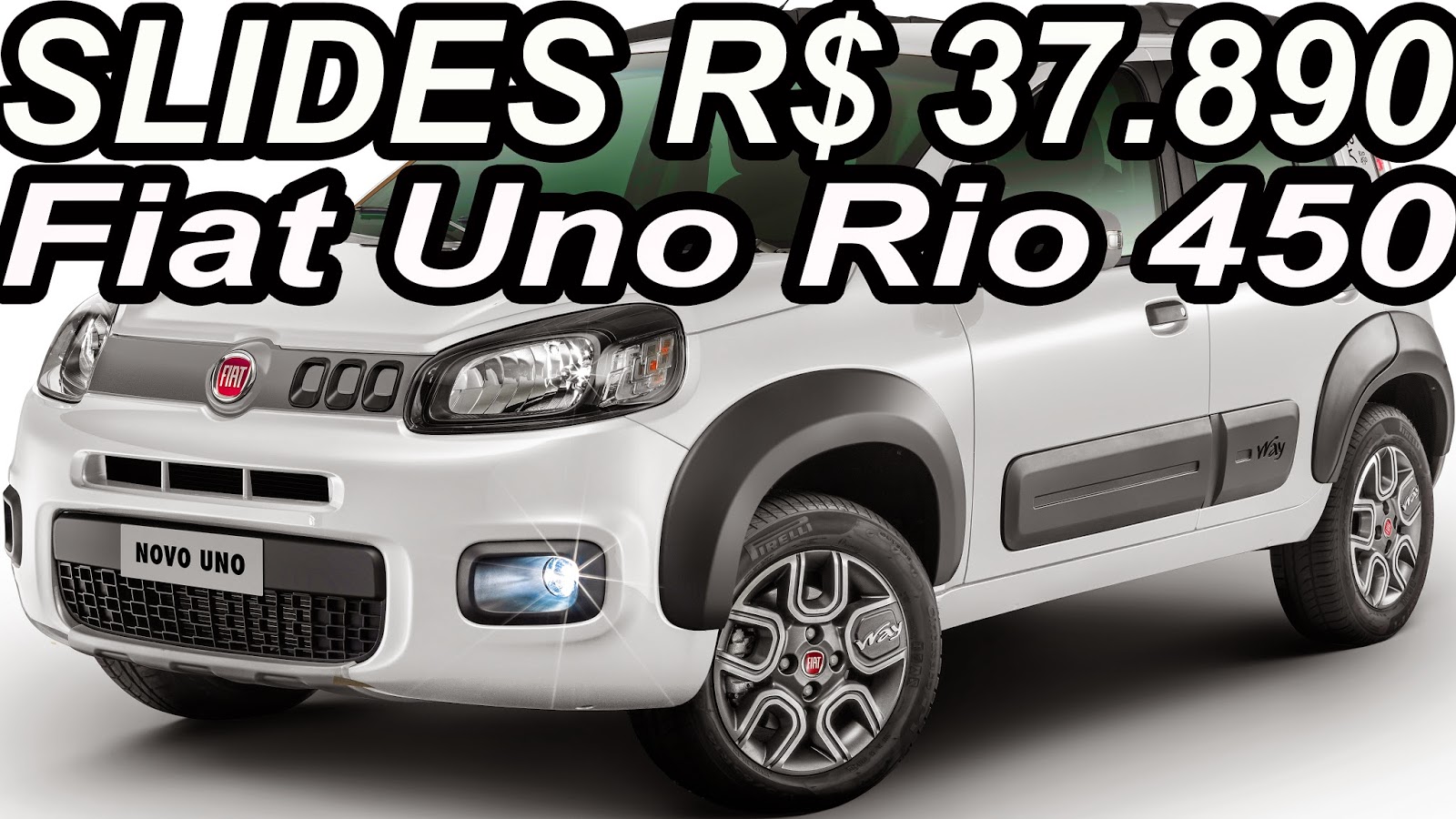 Fiat lança Novo Uno Série Especial Rio 450 por R$ 37.890