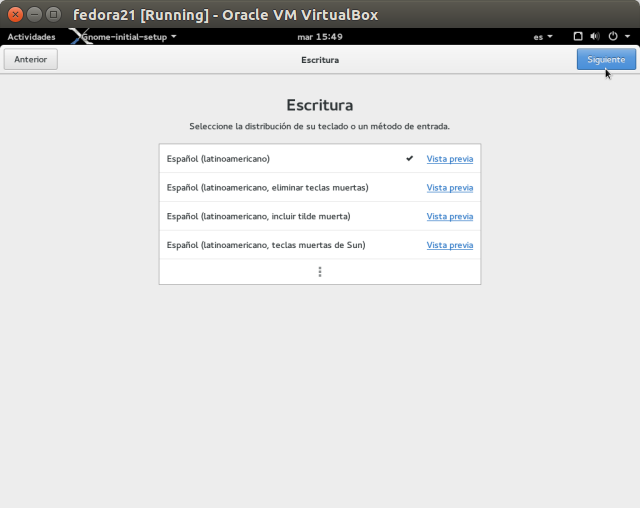 DriveMeca instalando Linux Fedora Workstation 21 paso a paso